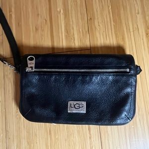 UGG genuine leather wristlet